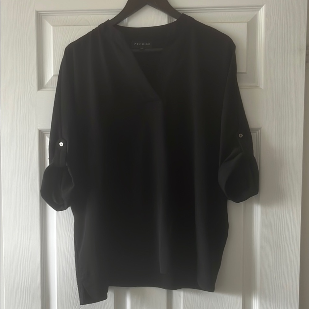 PREMISE | Black Women's Blouse Sz L
